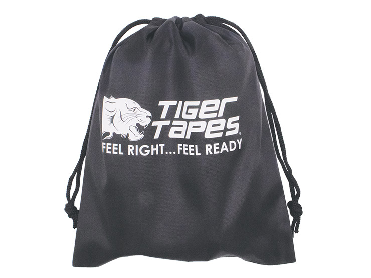 Tiger Tapes Drawstring Bag