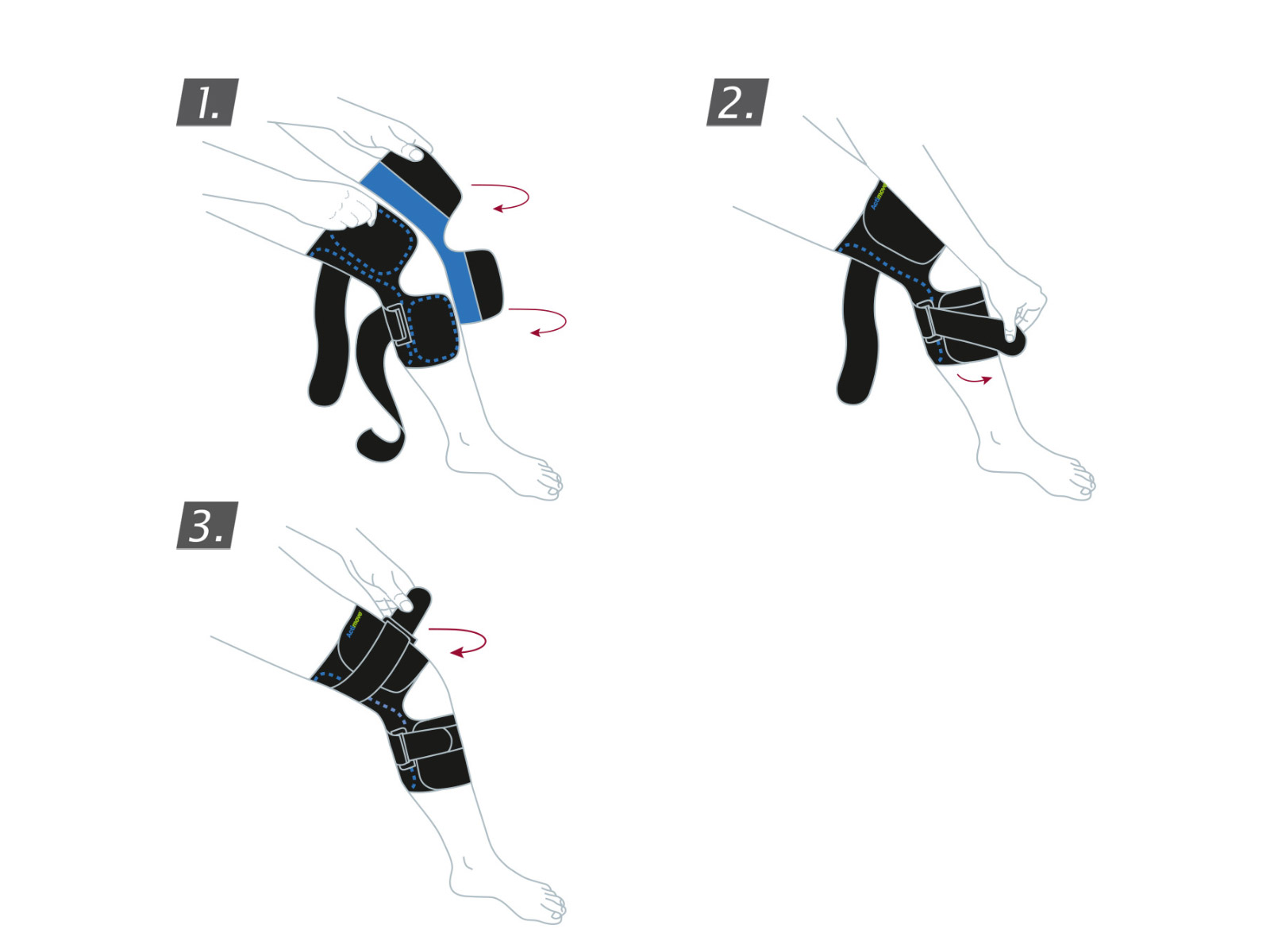 Knee Brace for Injury, MCL, ACL and LCL Operation Recovery