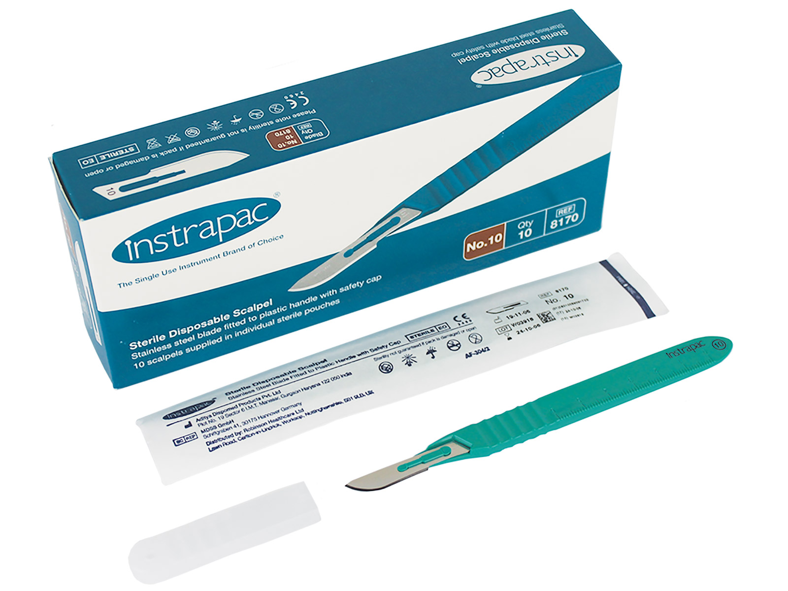 Disposable Scalpels Pack of 10 sterile scalpels