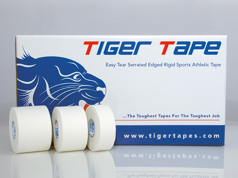 Tiger Zinc Oxide Rigid Tearable Sport Tape