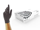 Black Pearl Nitrile Gloves Large - Pack 100