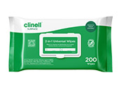 Clinell Universal Sanitising Wipes Pack of 200