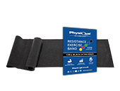 Physique Latex Free Resistance Band 120cm Black X-heavy