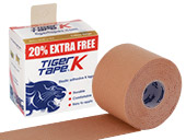 Tiger K Tape 5cm x 6m Beige