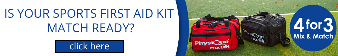 Is your sports first aid kit match ready?