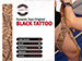 Dynamic Tape Black Tattoo Details