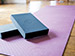 Yoga Block - Blue in use
