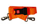 Orange restraint straps