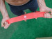 Power Band - Red in use
