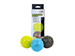 Spikey Balls Set Of 3 - Grey, Blue & Green