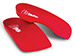 Vasyli Red Custom 3/4 Orthotics - High Density